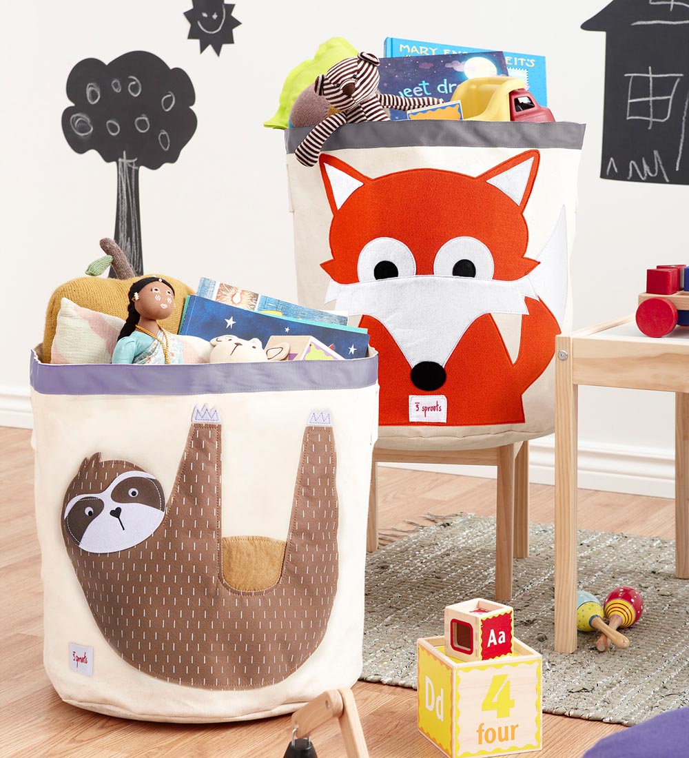 3 Sprouts Storage Bin - 44,5x43 - Sloth
