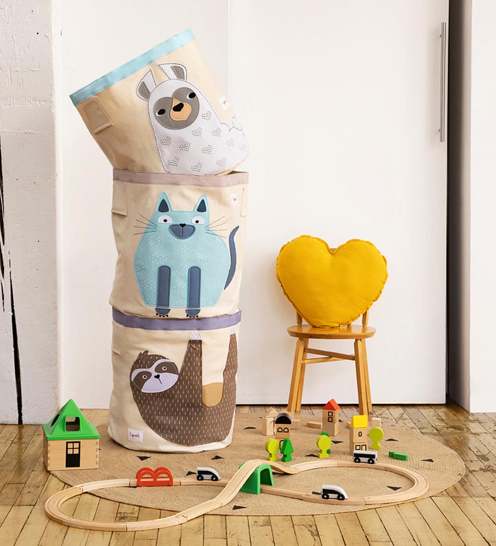 3 Sprouts Storage Bin - 44,5x43 - Sloth