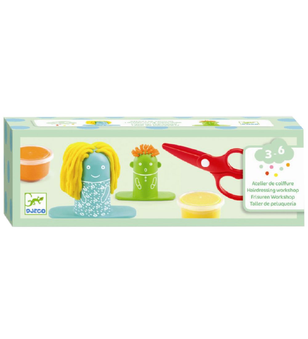 Djeco Play Dough - Hairdressing Workshop