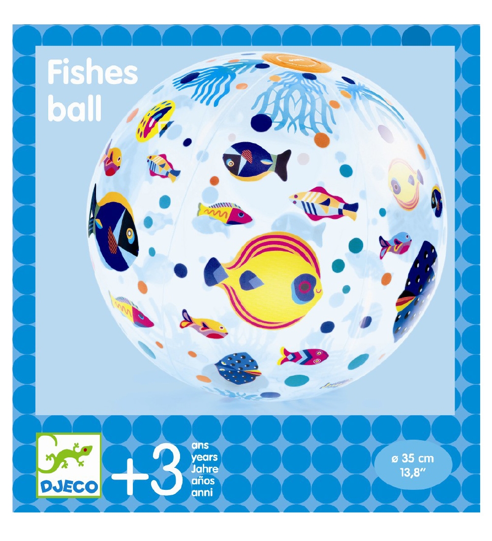 Djeco Wasserball - 35 cm - Fisch