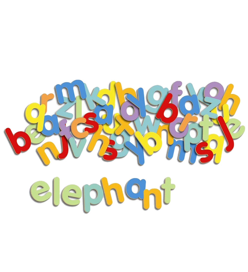 Djeco Magnets - 83 pcs. - Script Letters