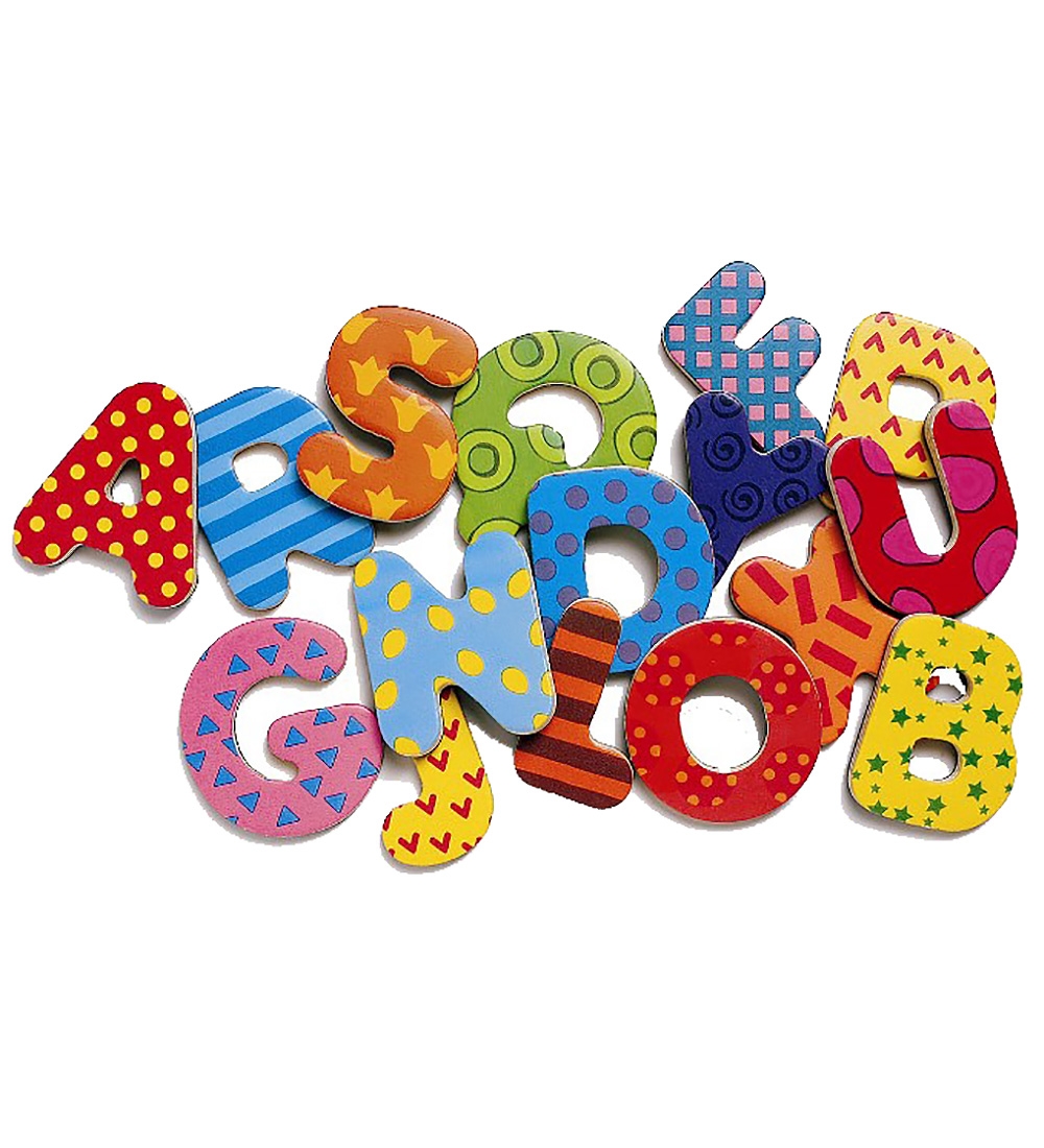 Djeco Magnets - 38 pcs. - Capital Letters