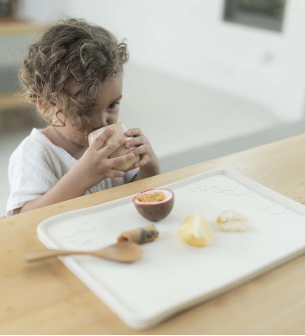 Hevea Placemat - Natuurlijk Rubber - Blauw