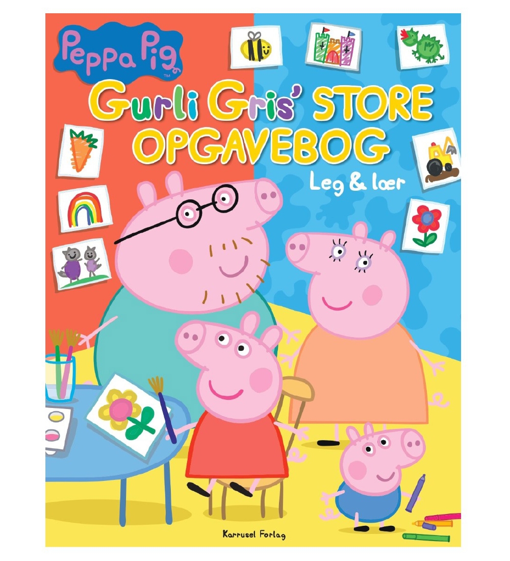 Alvilda Activity Book - Play & Learn - Peppa Pig' Large Workbook