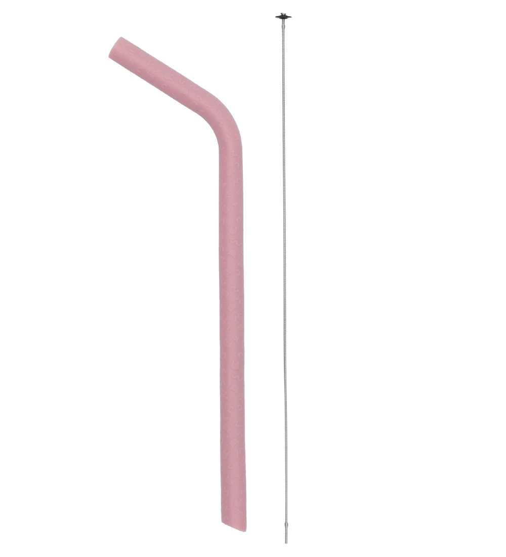 We Might Be Tiny Straw - Silicone - Rose