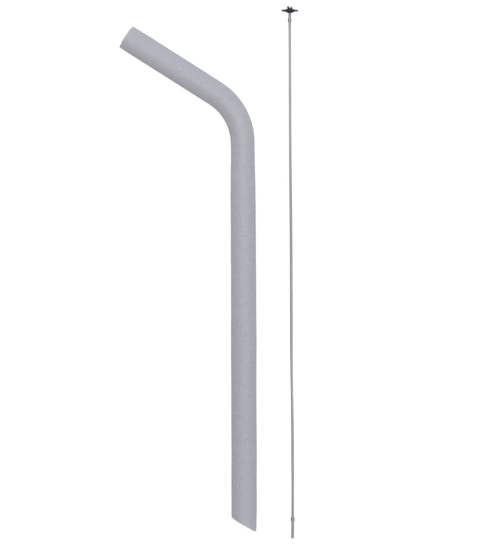 We Might Be Tiny Straw - Silicone - Grey