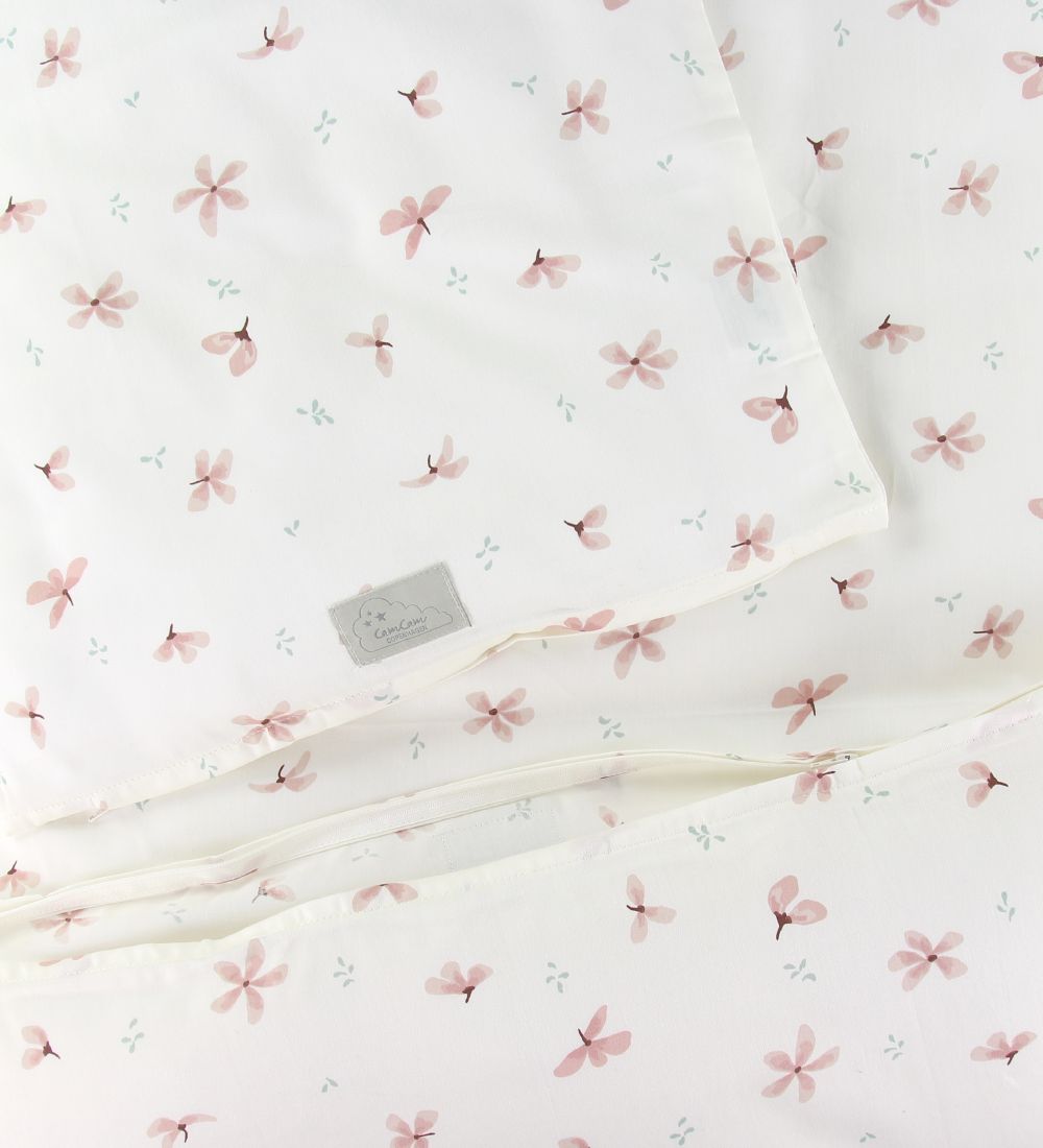 Cam Cam Bedding - Baby - Windflower Cream