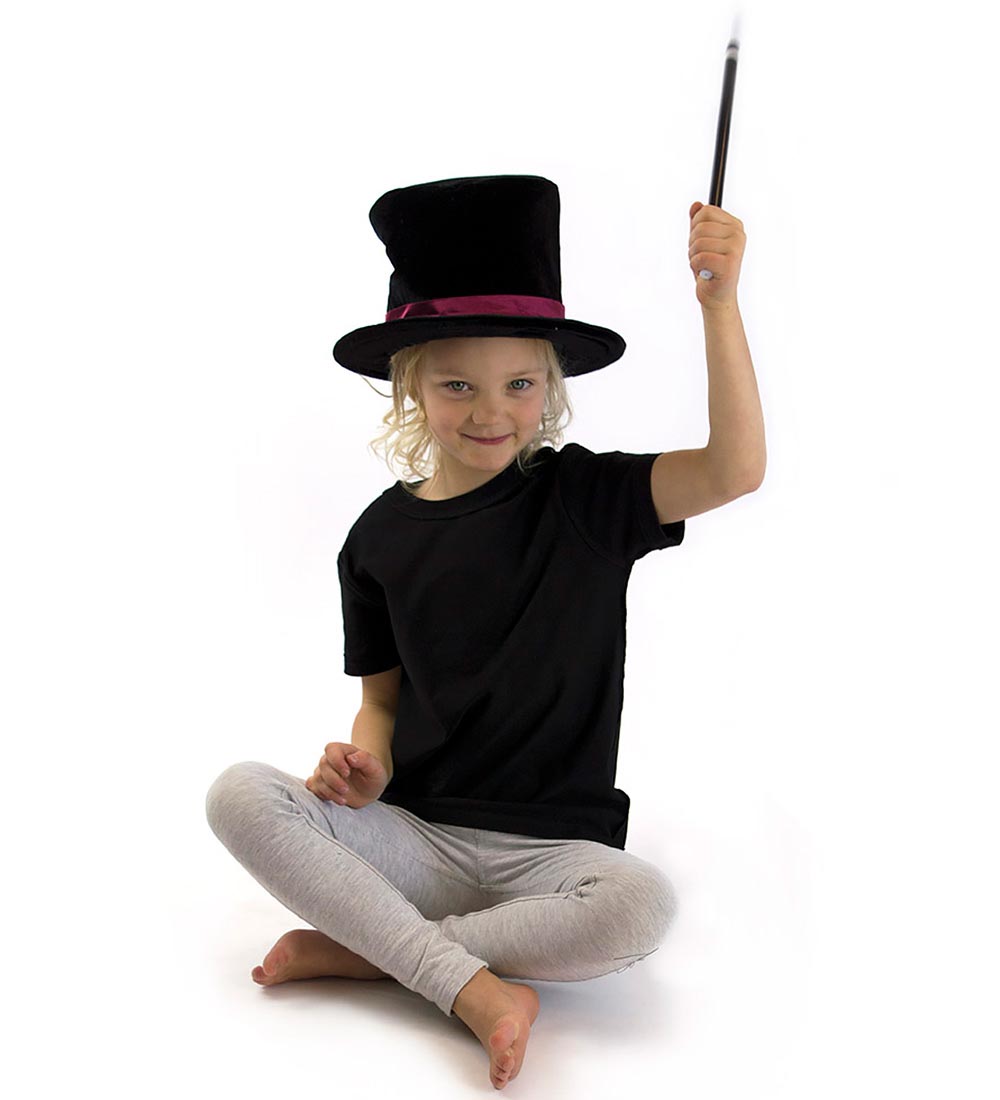 Den Goda Fen Costume - Magician Set - Black
