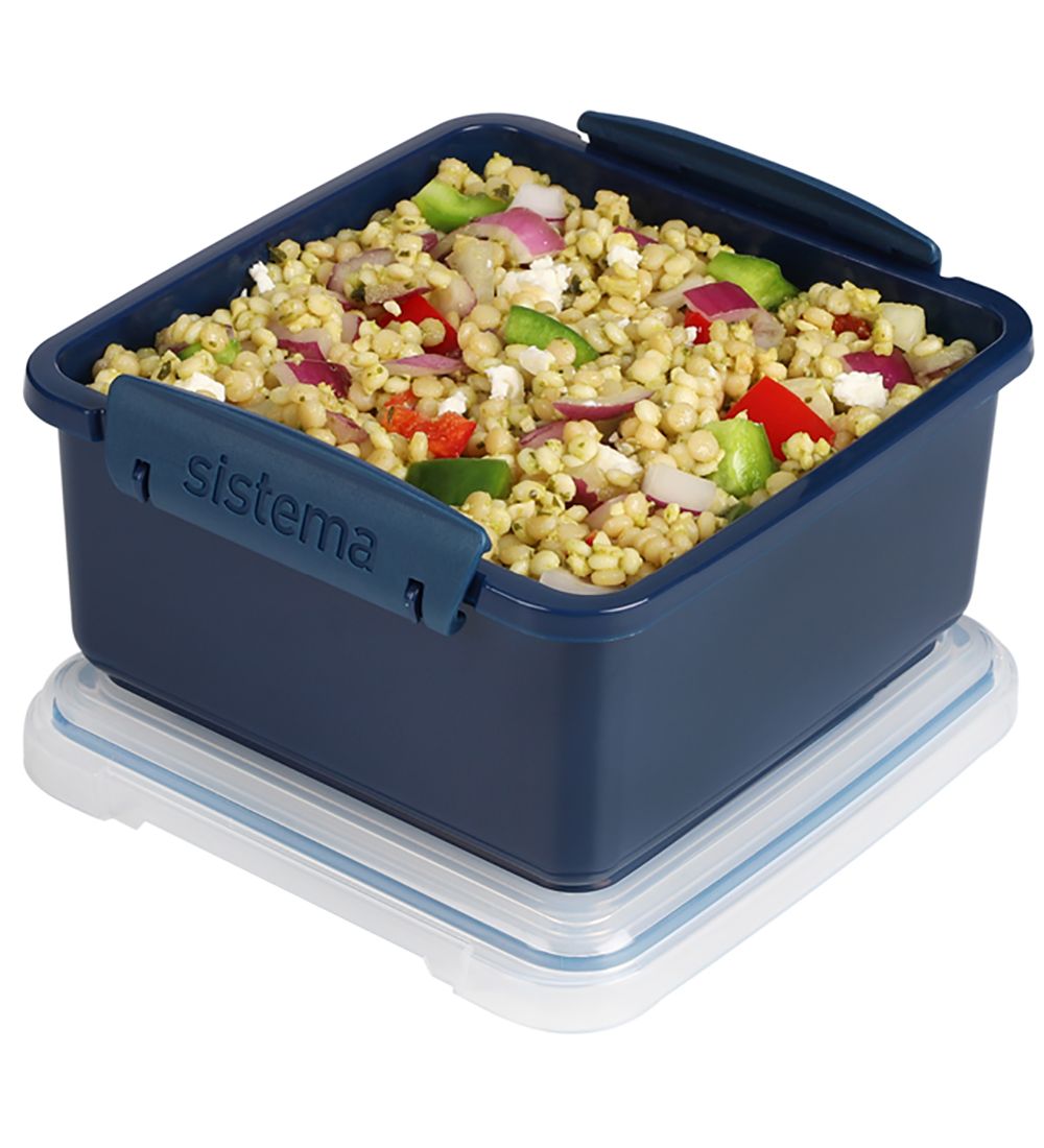Sistema Nestisbox M. Hnífapör - Lunch Plus Renew - 1.2 L - Dökkb
