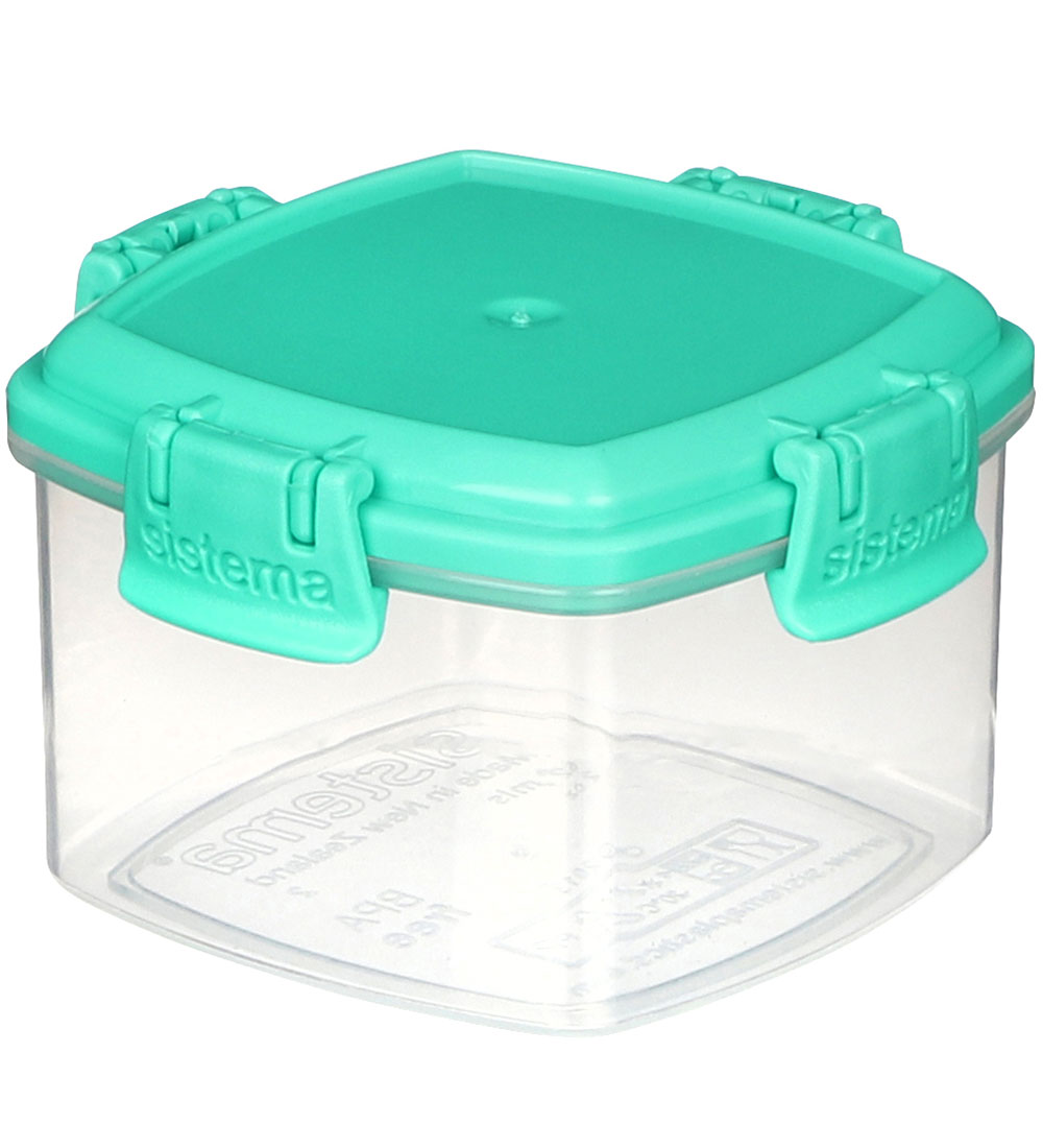Boîtes à Encas Sistema - Coup franc Knack - 4 Pack - 62 ml - Mul