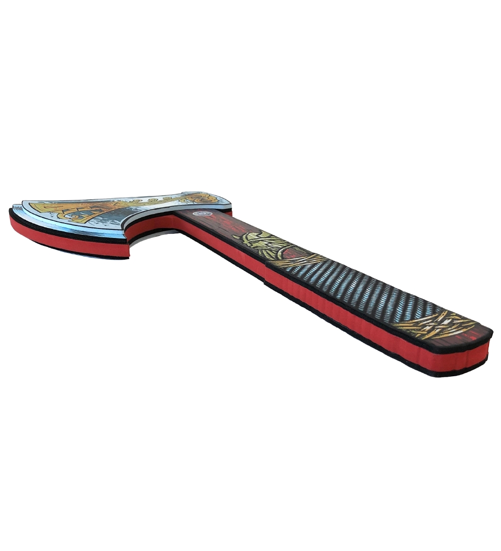 Déguisement Liontouch - Hache viking - Rouge
