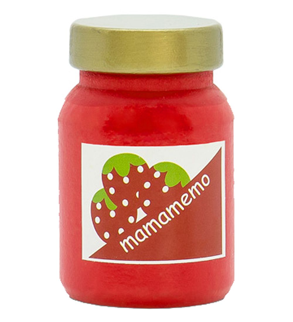 MaMaMeMo Leksaksmat - Trä - Jordgubbssylt