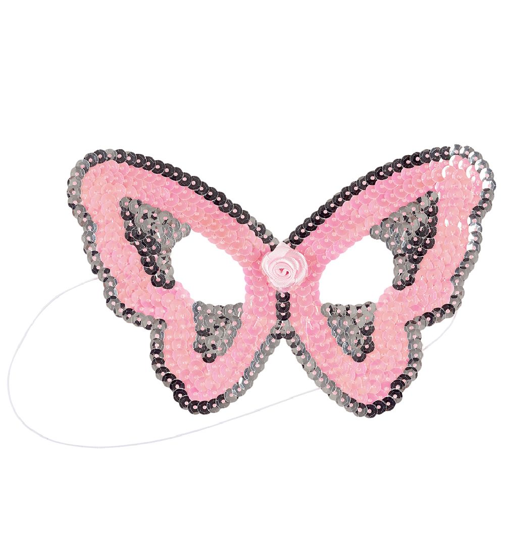 Souza Mask w. Sequins - Butterfly