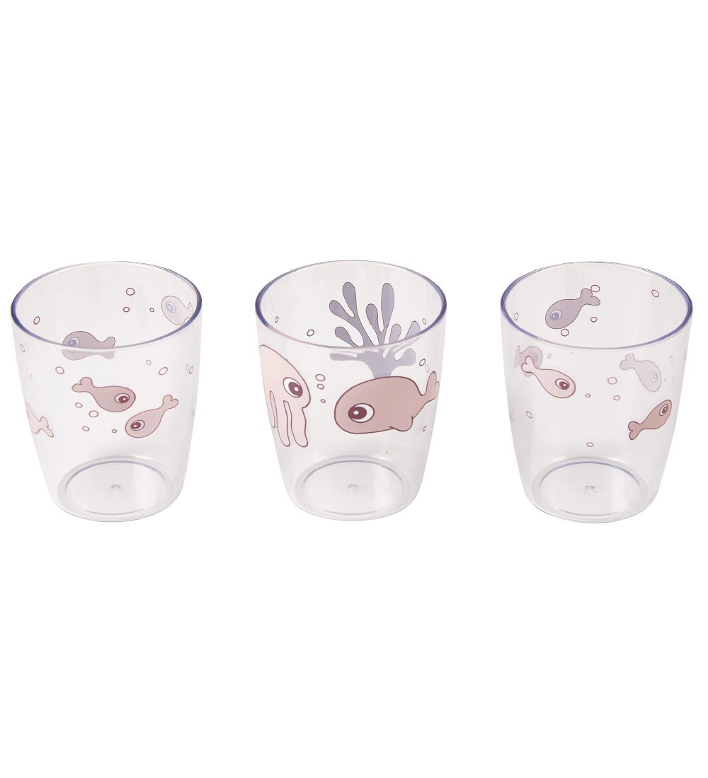 Done By Deer Cup - 3-pack - Yummy - Sea Friends - Powder w. Whal