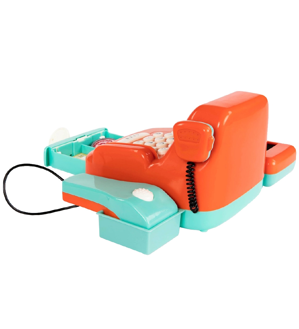 Battat Kasseapperat - 26 Teile - Orange