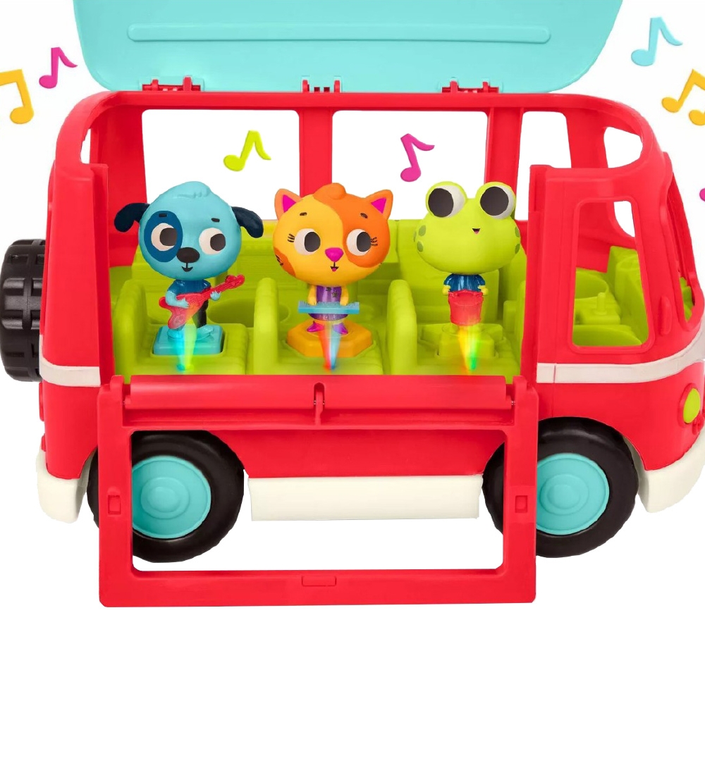B. toys Musical Bus - 4 Parts w. Sound