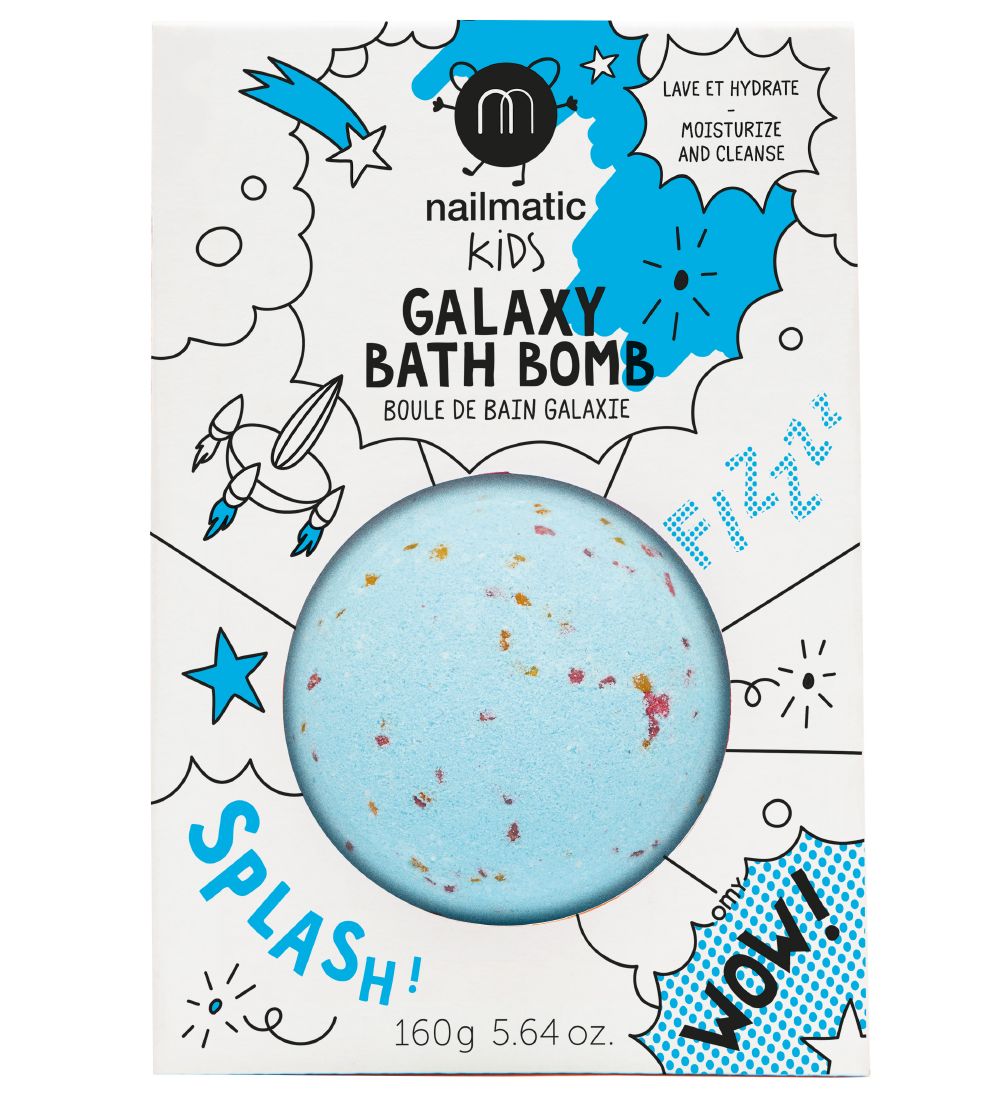 Nailmatic Bath Bomb - Galaxy - 160g - Blue