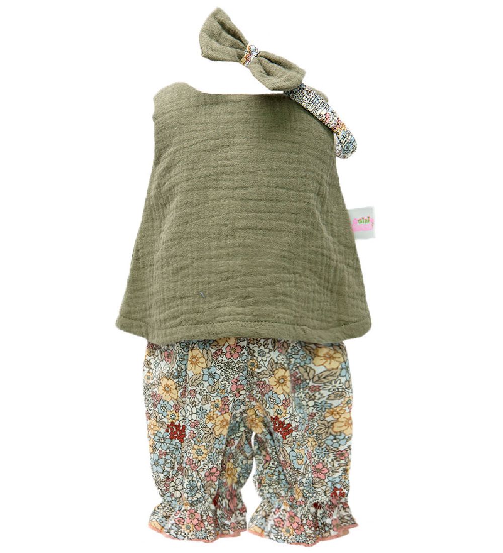 Mini Mommy Doll Clothes - 42-46 cm - Spencer set - Moss green