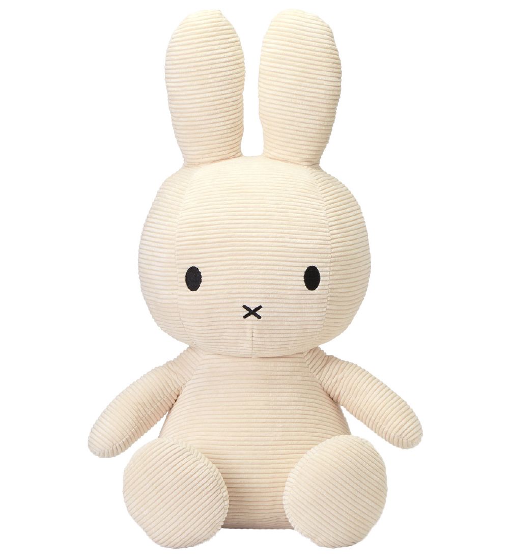 Bon Ton Toys Soft Toy - 33 cm - Sitting Miffy - Offwhite Corduro