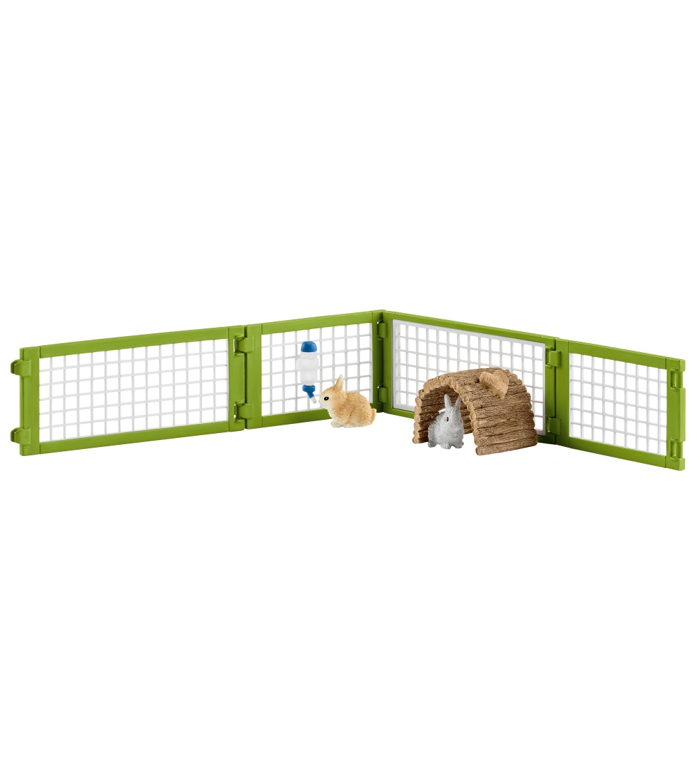 Schleich Farm World - 11,3 x 8,3 cm - Rabbit hutch 42420