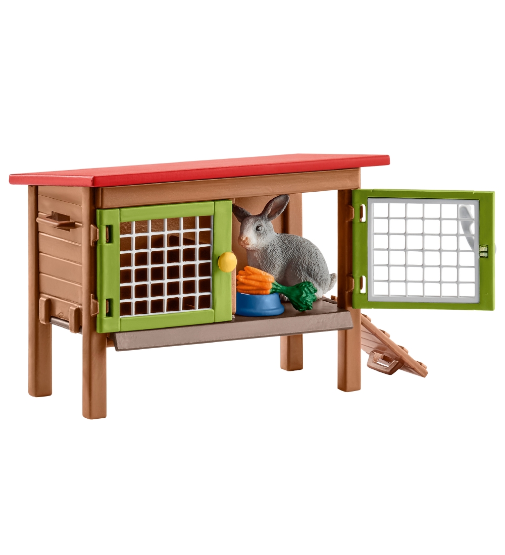 Schleich Farm World - 11,3 x 8,3 cm - Rabbit hutch 42420