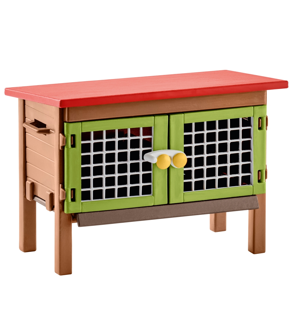 Schleich Farm World - 11,3 x 8,3 cm - Rabbit hutch 42420