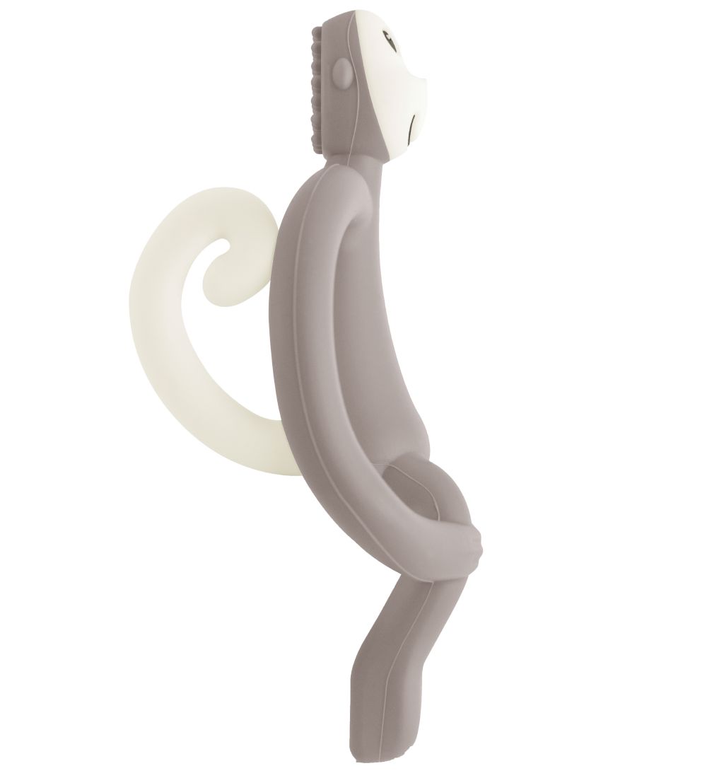 Anneau de dentition Matchstick Monkey - Monkey Dentition - Grey