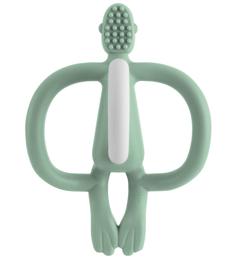 Matchstick Monkey Teether - Monkey Teething - Mint Green