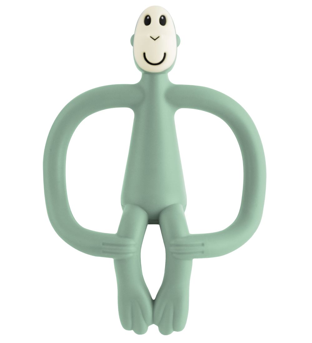 Matchstick Monkey Teether - Monkey Teething - Mint Green