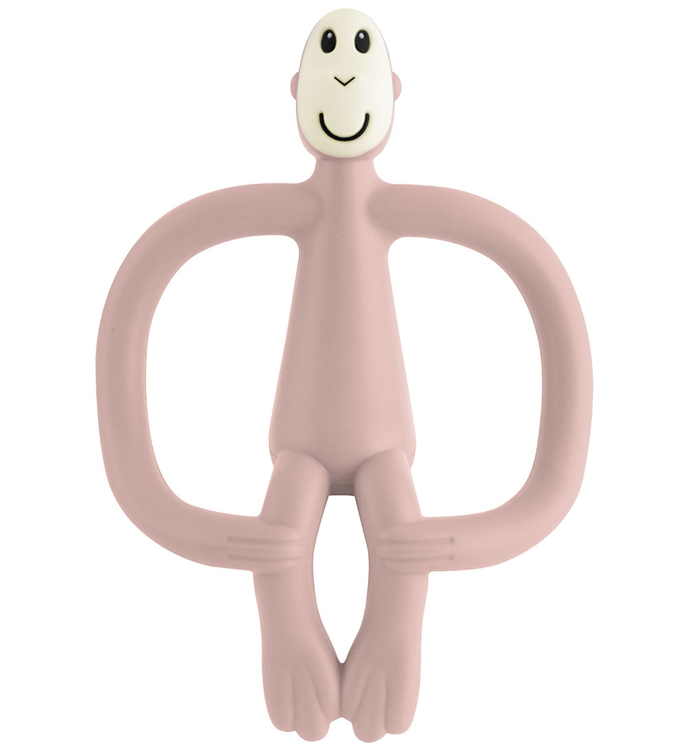 Matchstick Monkey Teether - Monkey Teething - Dusty Pink