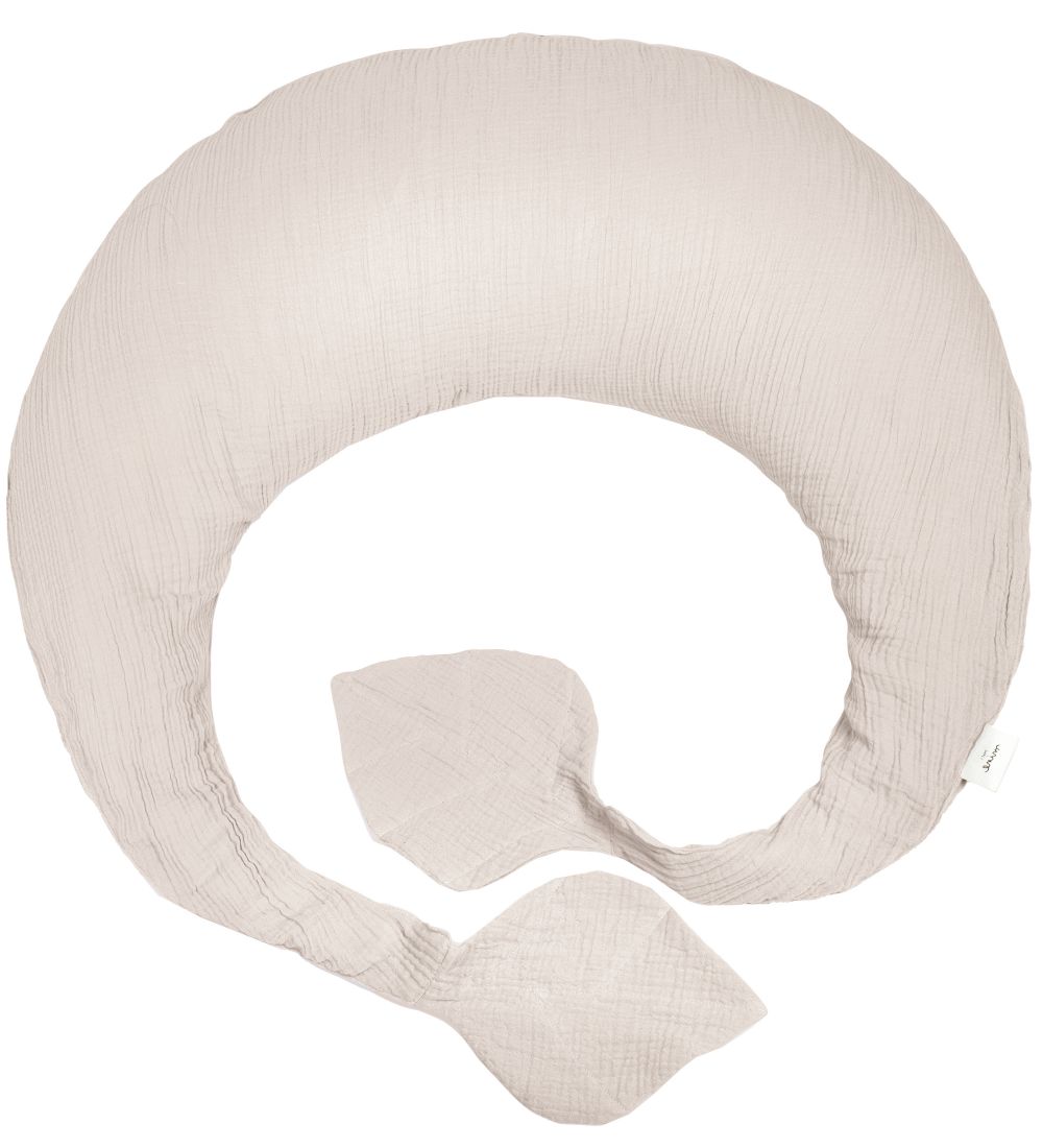 Thats Mine My Nursing Pillow Case - Large - Feather Grey