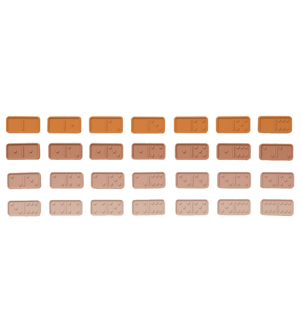 Liewood Domino Set - 28 Parts - Dodo - Rose Multi Mix