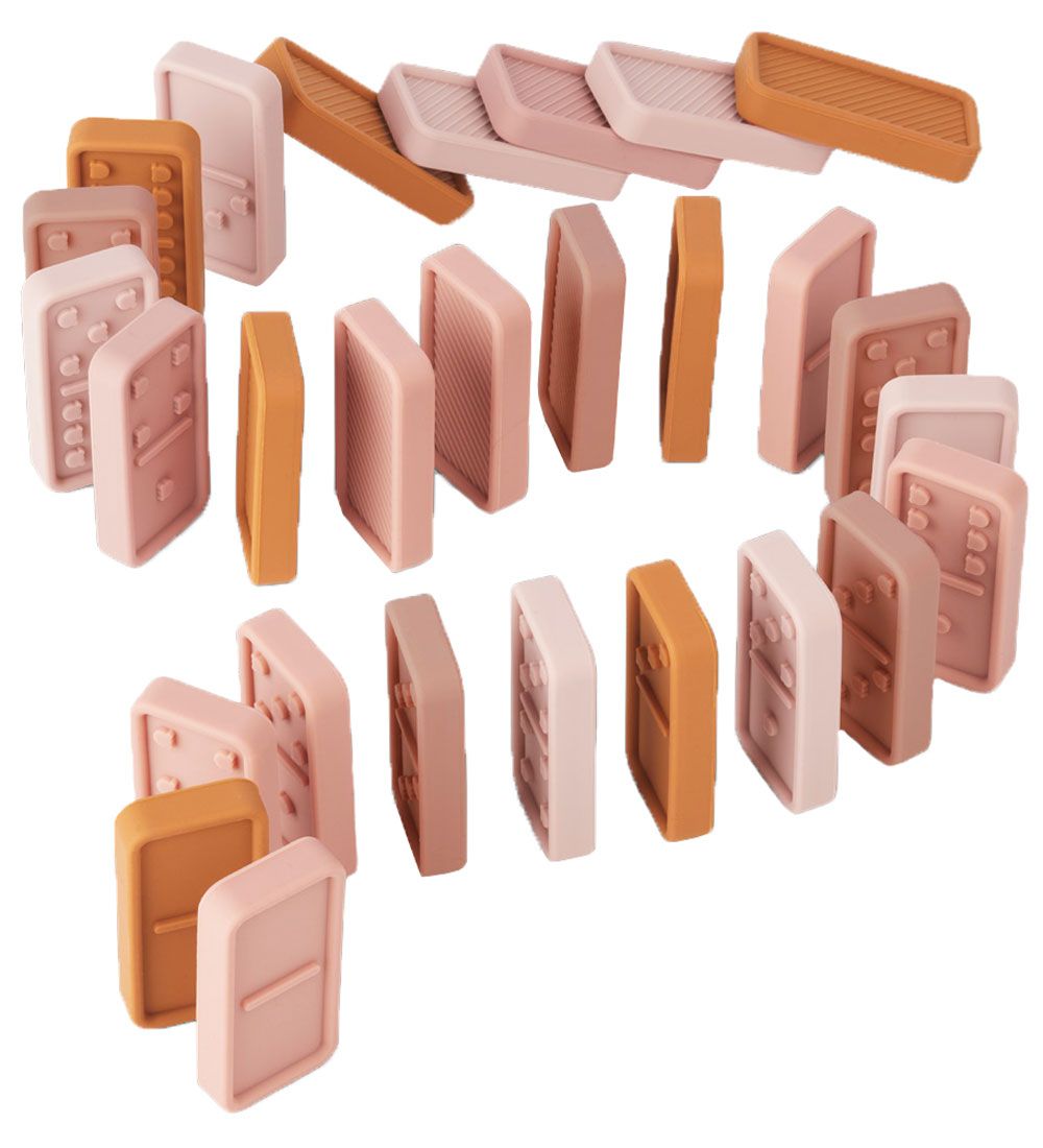 Liewood Domino Set - 28 Parts - Dodo - Rose Multi Mix