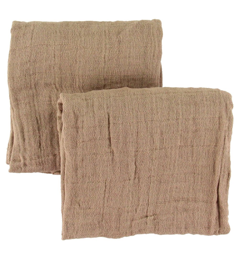 Pippi Hydrofiele Doek - 8-pack - 65x65 cm - Mahonie