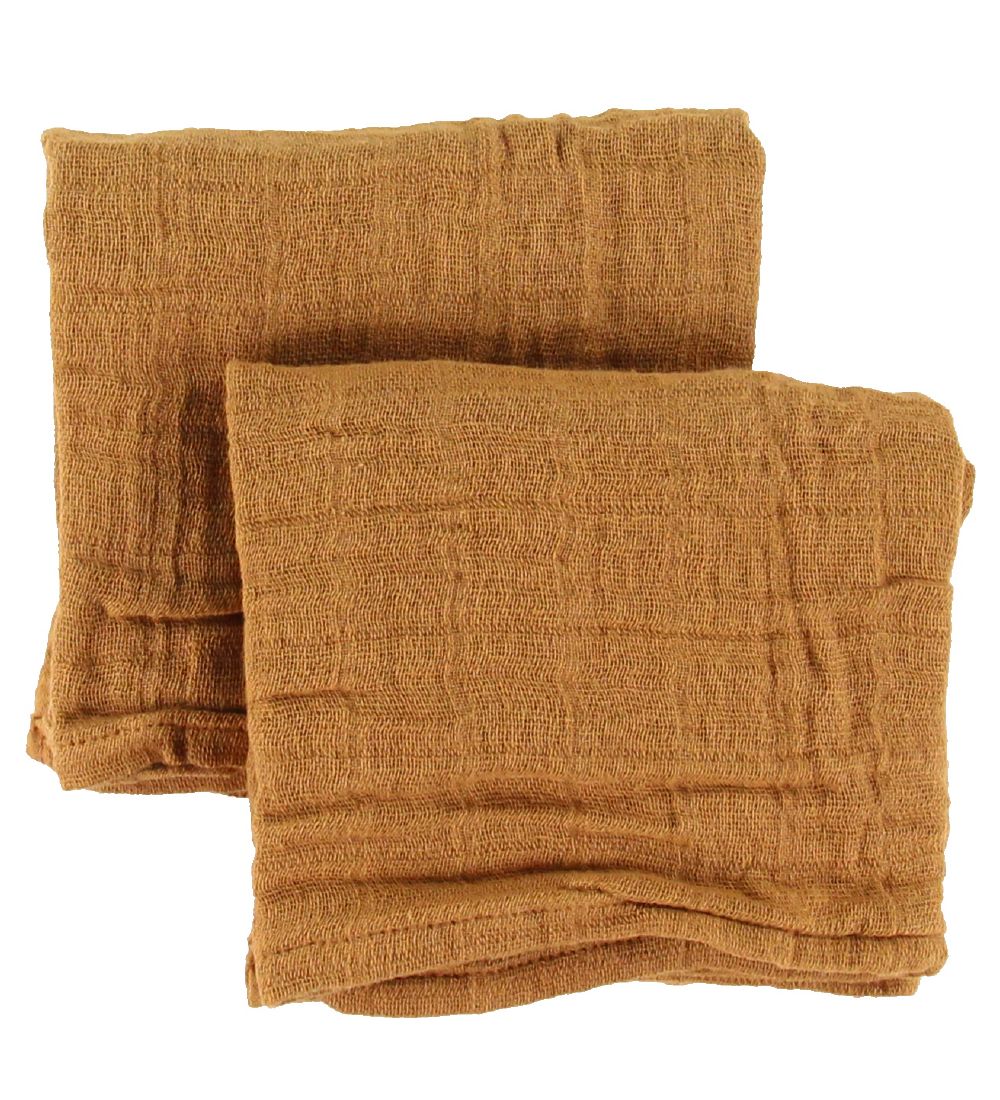 Pippi Hydrofiele Doek - 8-pack - 65x65 cm - Mahonie