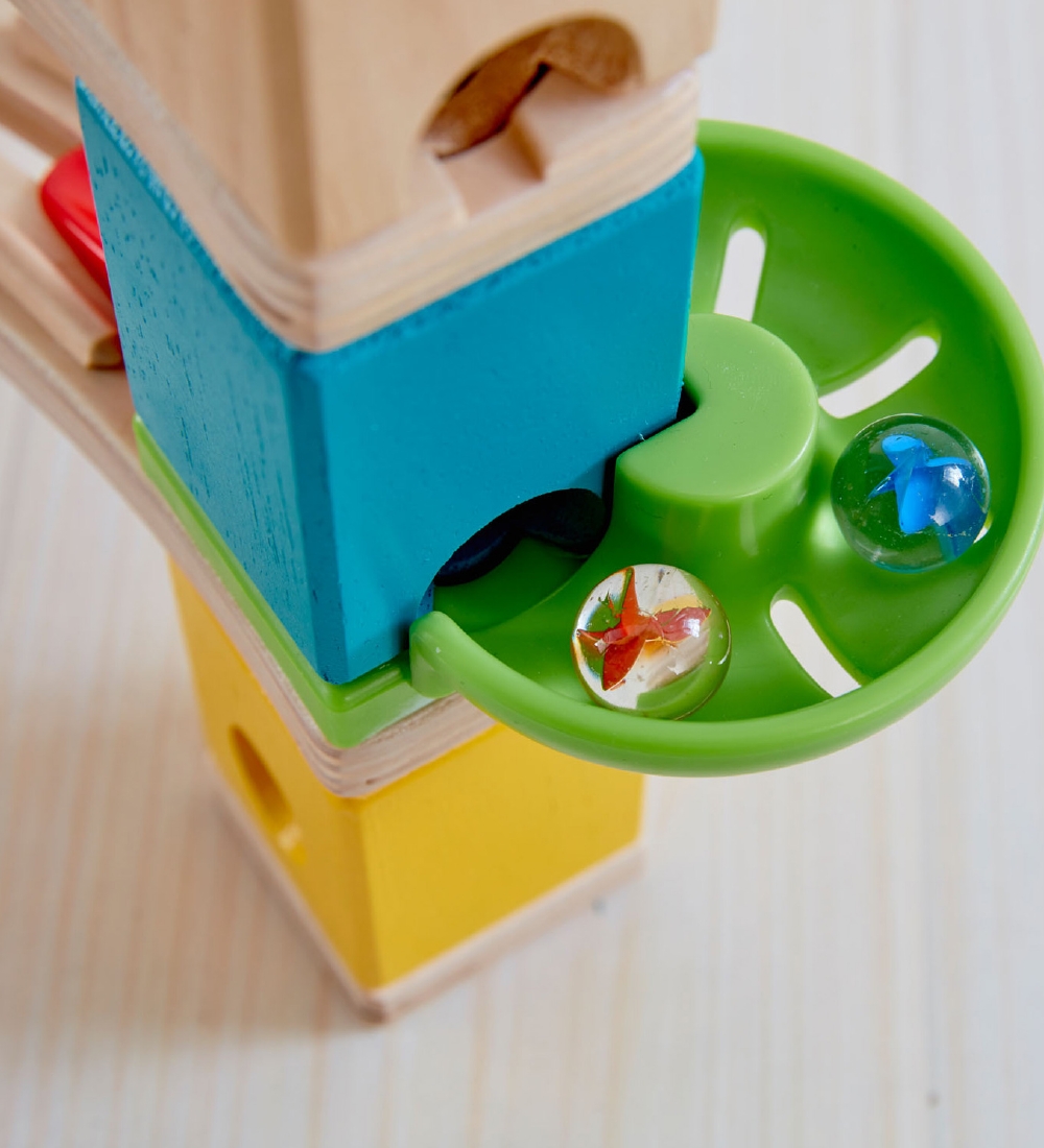 Hape Ball Track - Quadrilla - 94 Parts - Cliffhanger