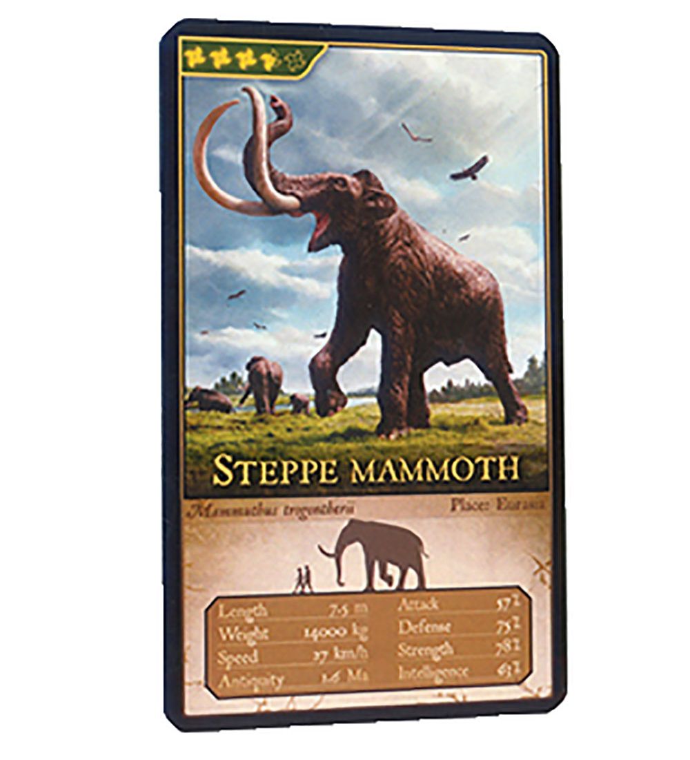 EoFauna - 15.5 x 19 cm - Steppe Mammoth