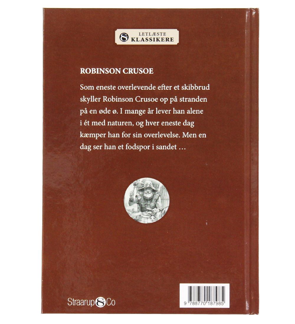 Straarup & Co Buch - Robinson Crusoe - Dänisch