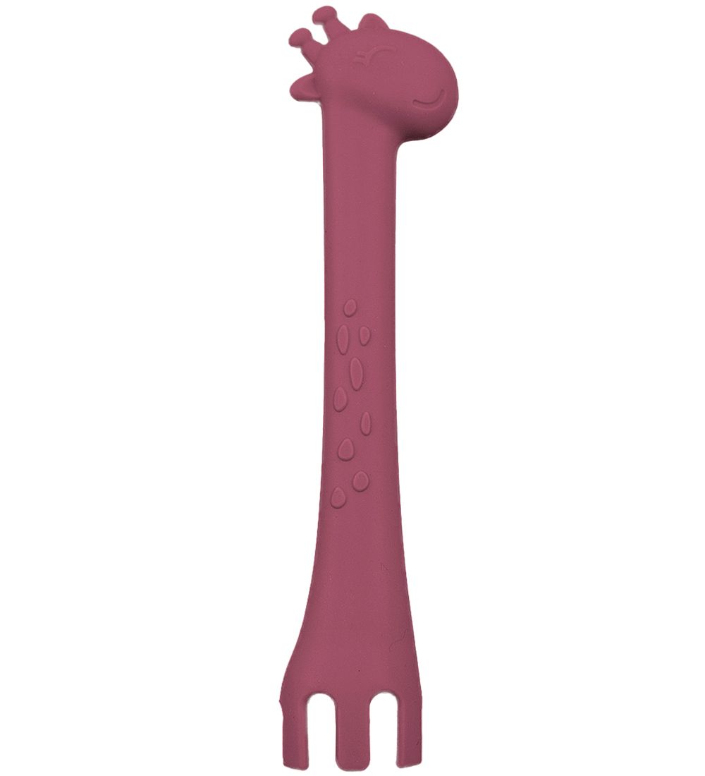 Tiny Tot Cutlery - Silicone - Berry