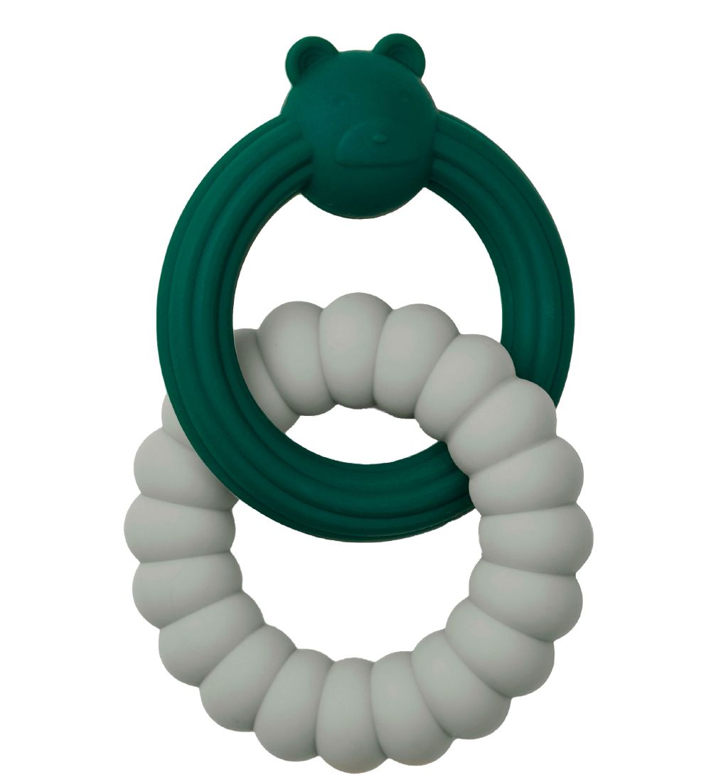 Liewood Teether - Herbert - Silicone - Mr Bear Green Mix