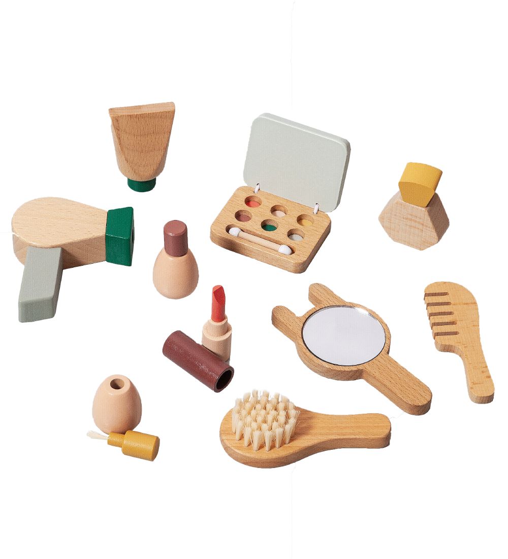 Petit Monkey Makeup Set - 10 Parts - Wood