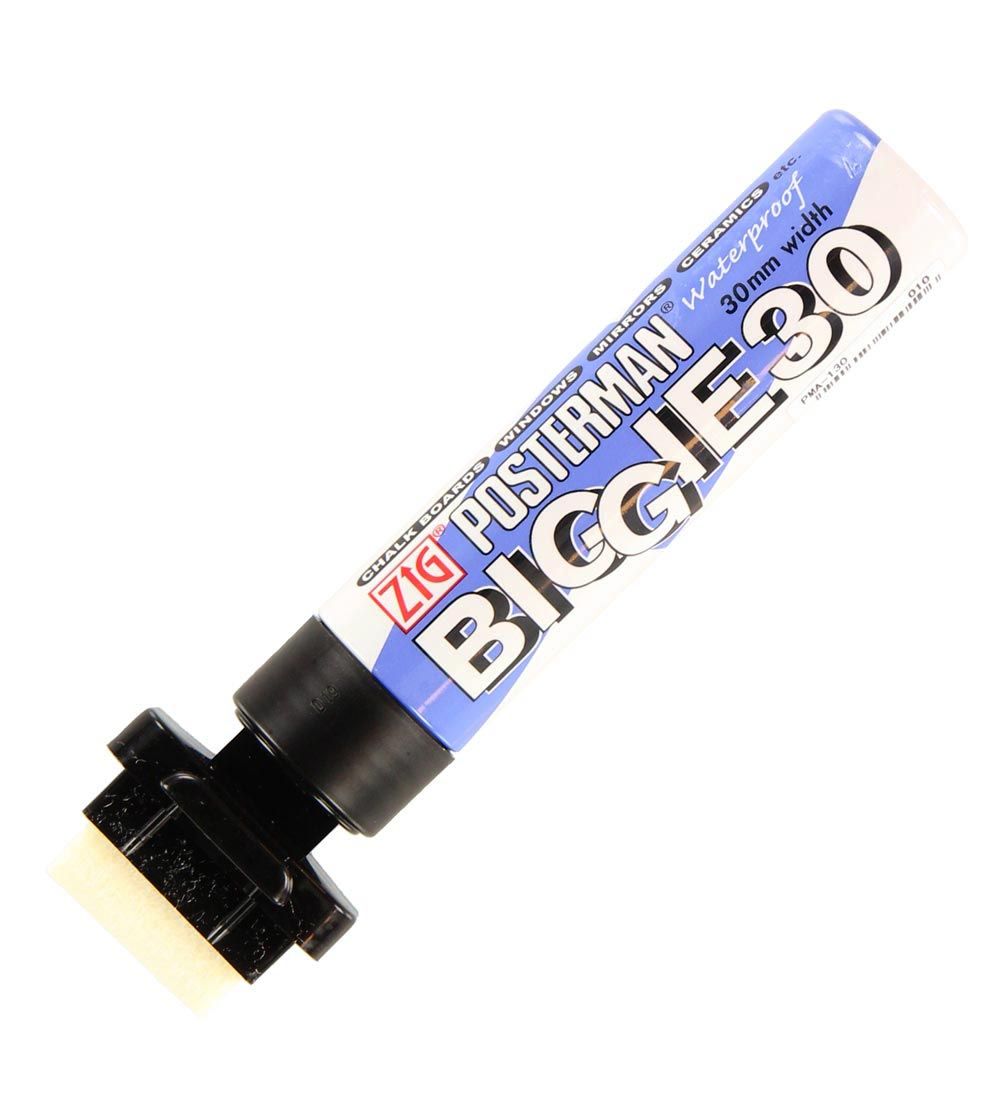 Zig Marker - Biggie - 30 mm - Black