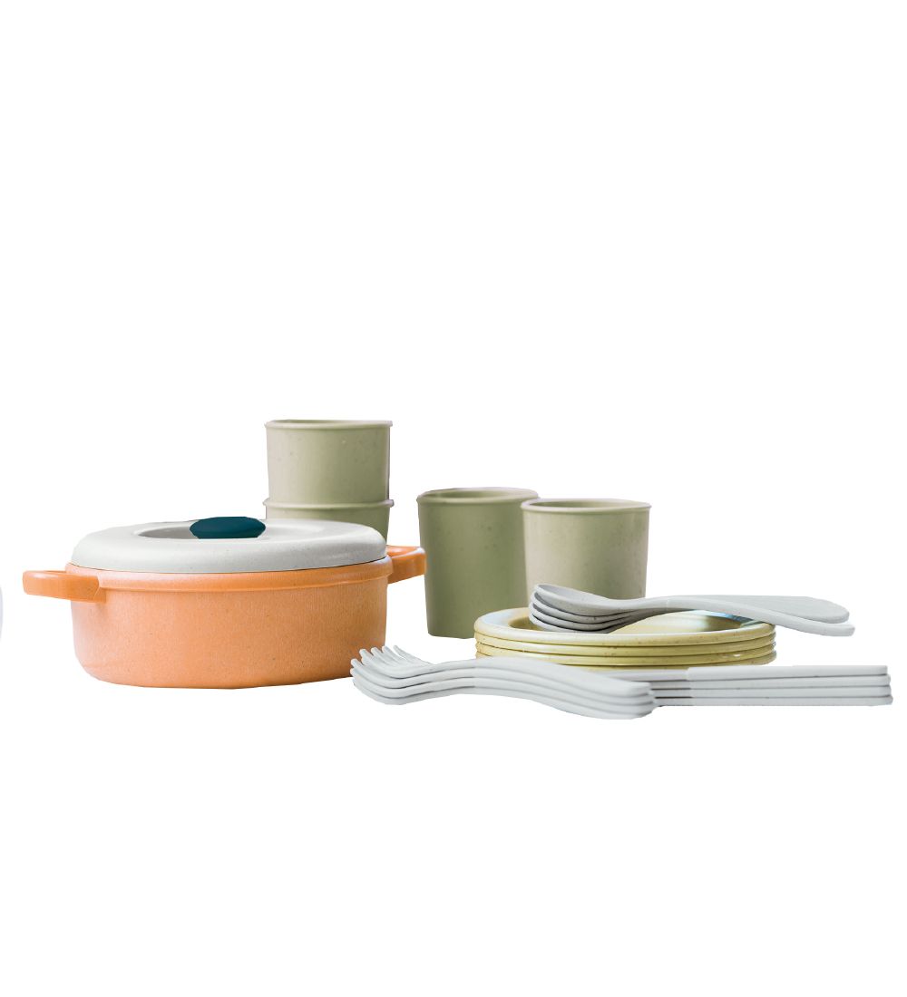 Dantoy BIO Plastic Dinner Set - 22 Parts
