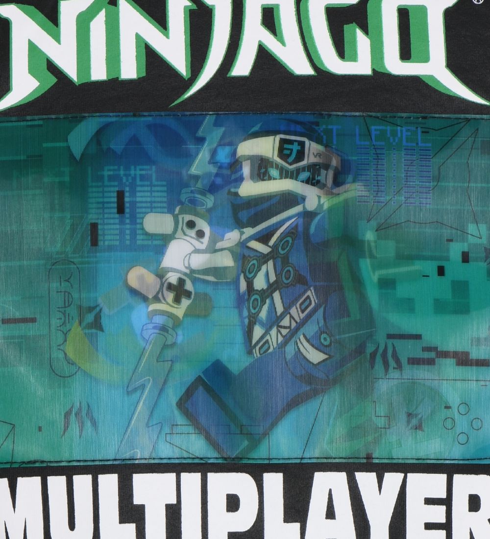 LEGO® Ninjago Top Sleeve Top - Green w. Holographic Print