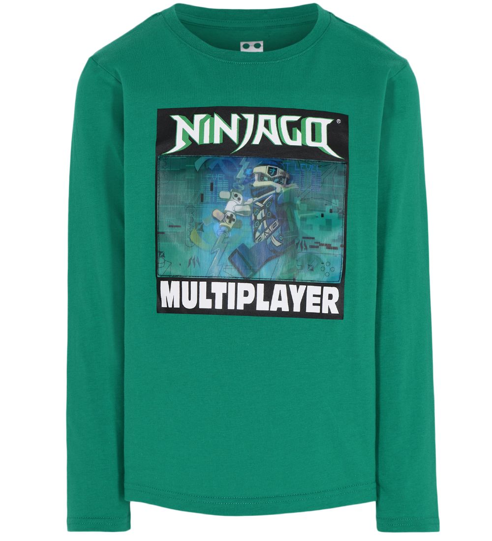 LEGO® Ninjago Top Sleeve Top - Green w. Holographic Print