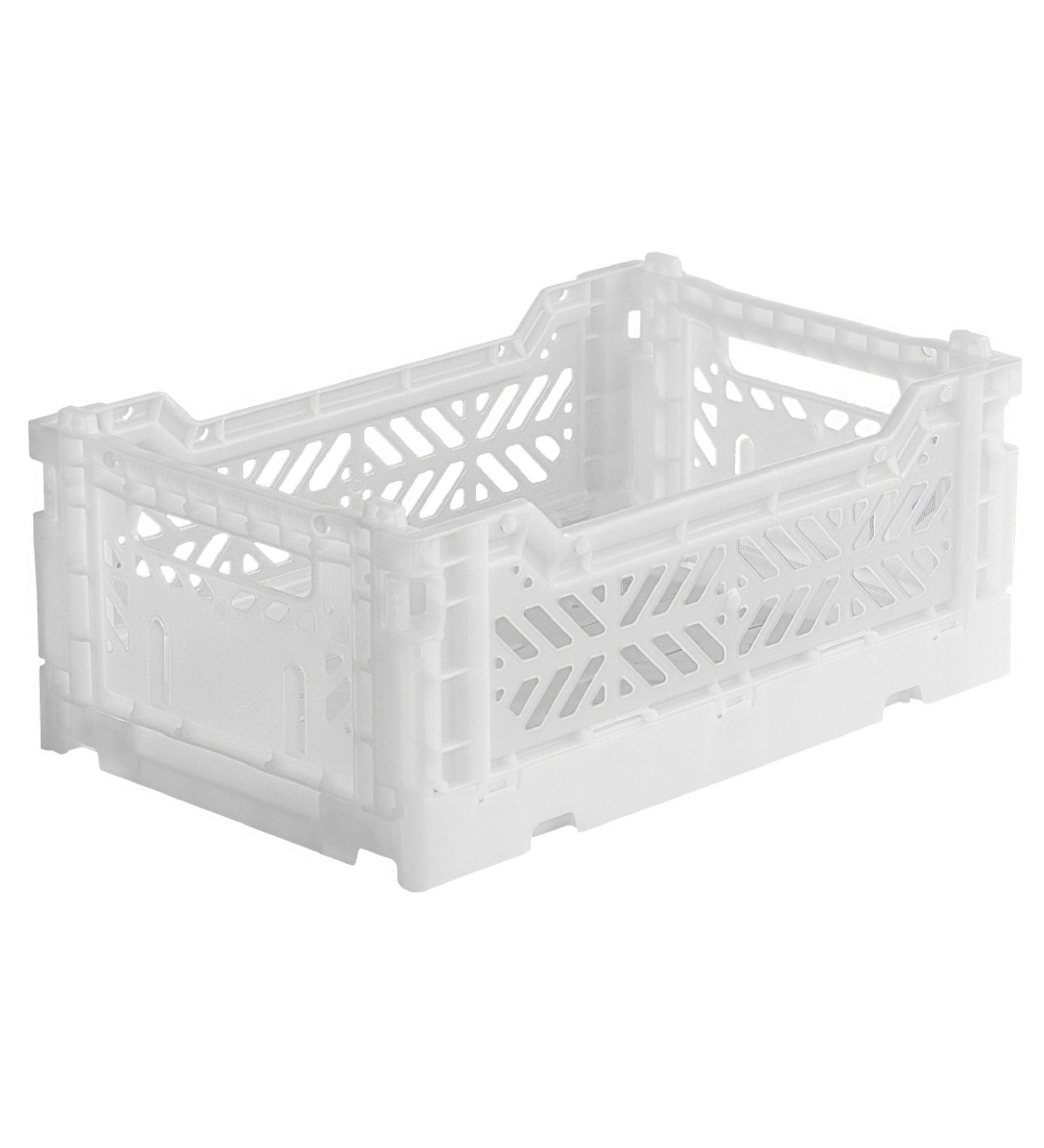 Aykasa Foldable Box - 27x17x11 cm - Mini - White