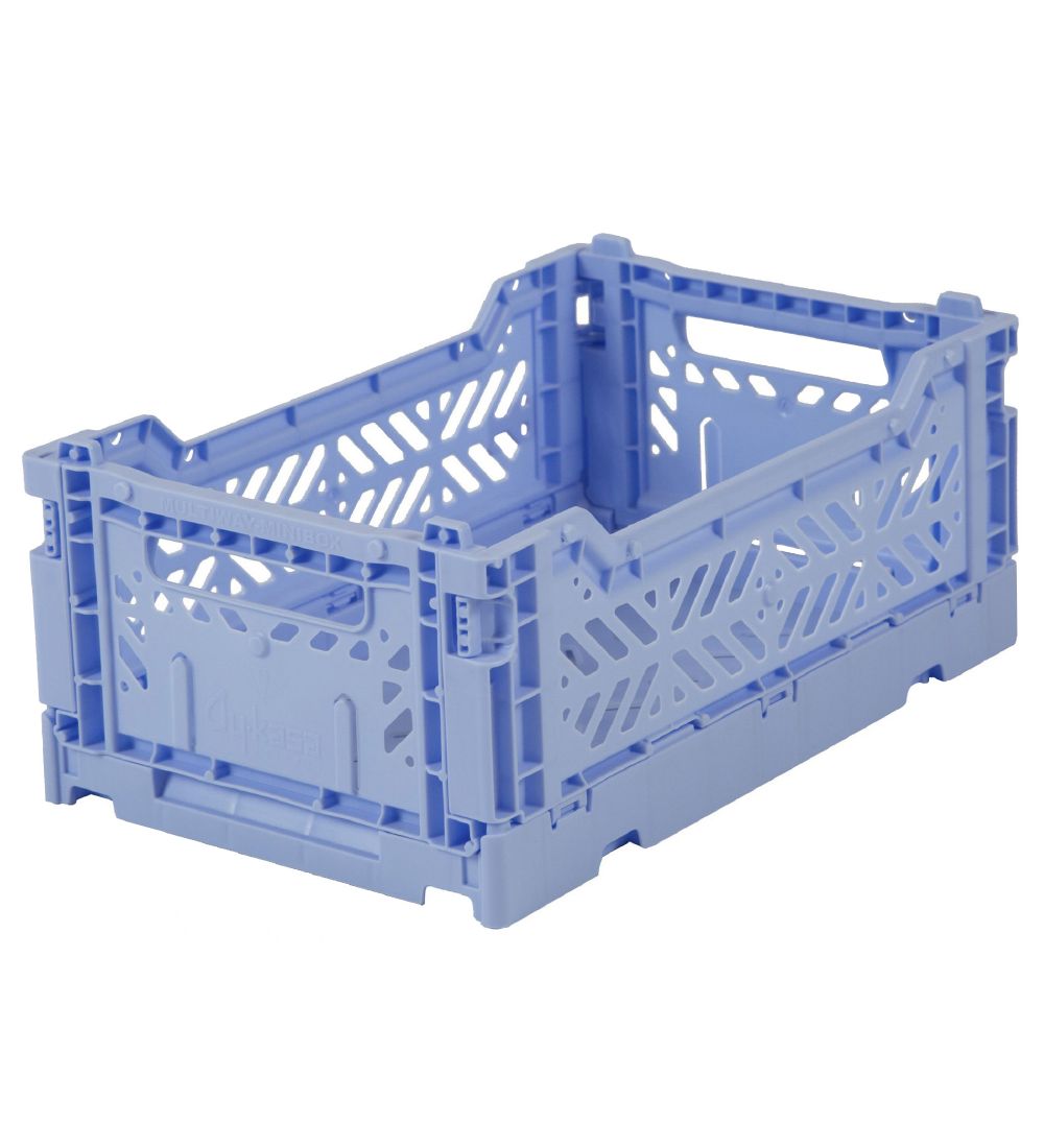 Aykasa Foldable Box - 27x17x11 cm - Mini - Baby Blue