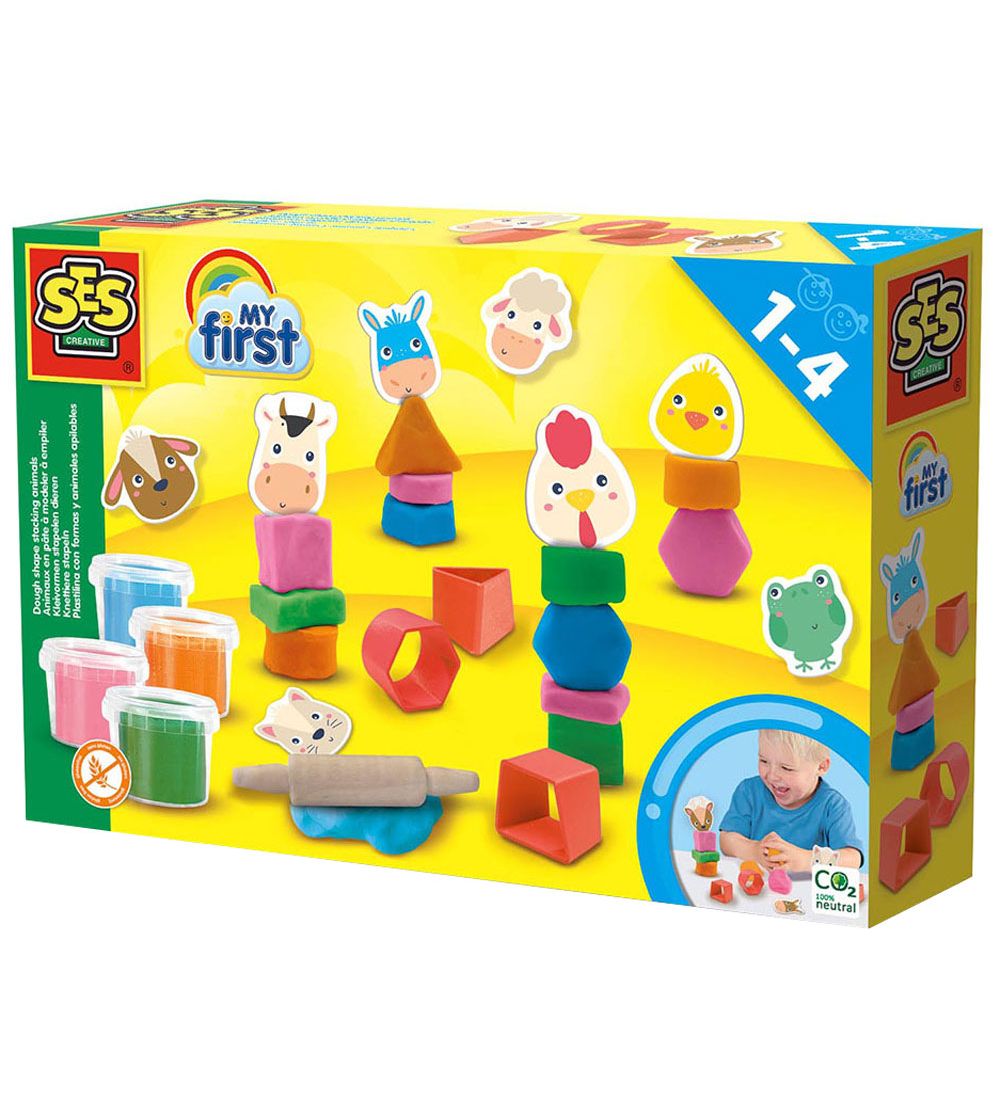 SES Creative Play Dough - My First - Animals