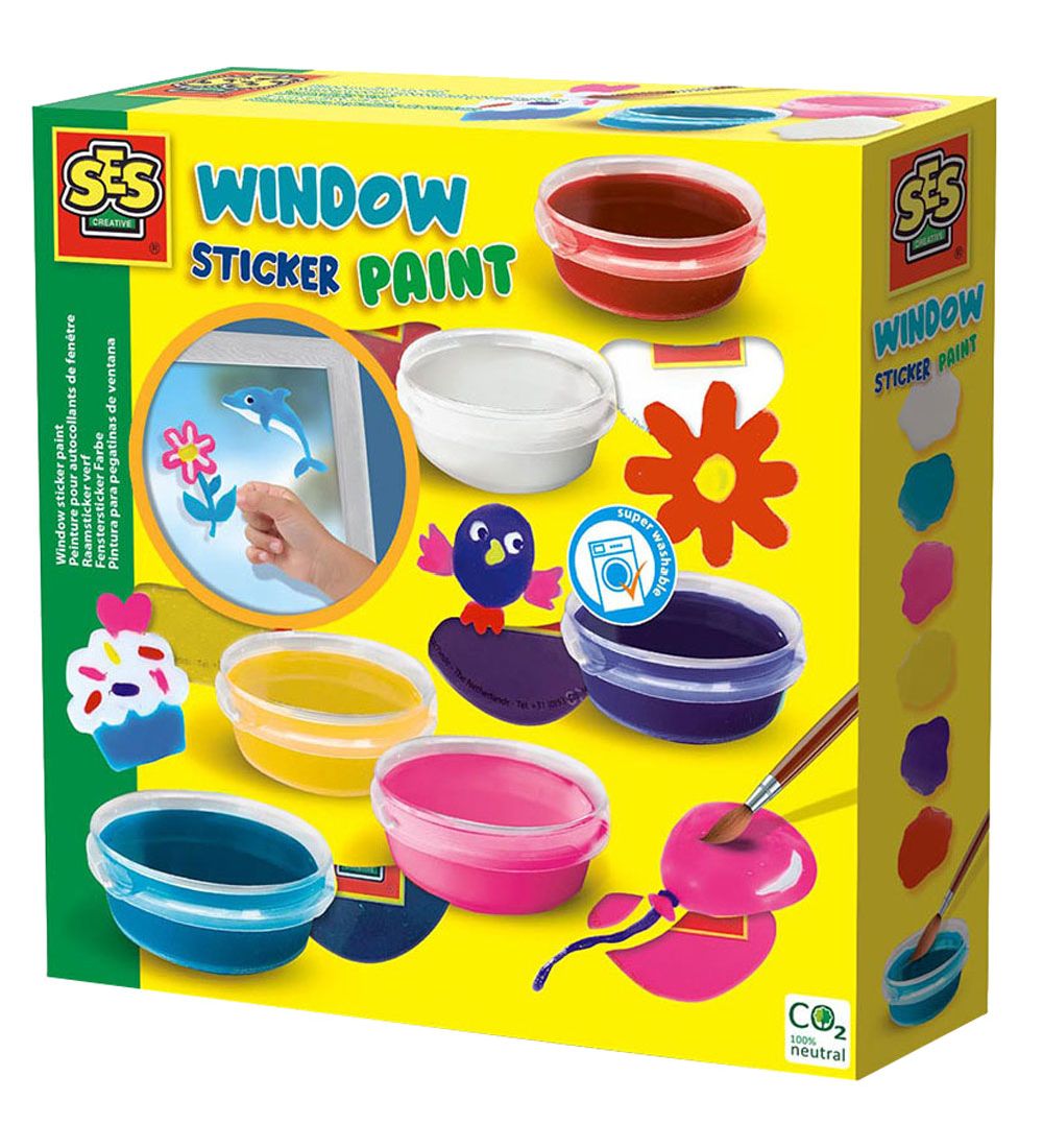 SES Creative Window Paint - 6-Pack