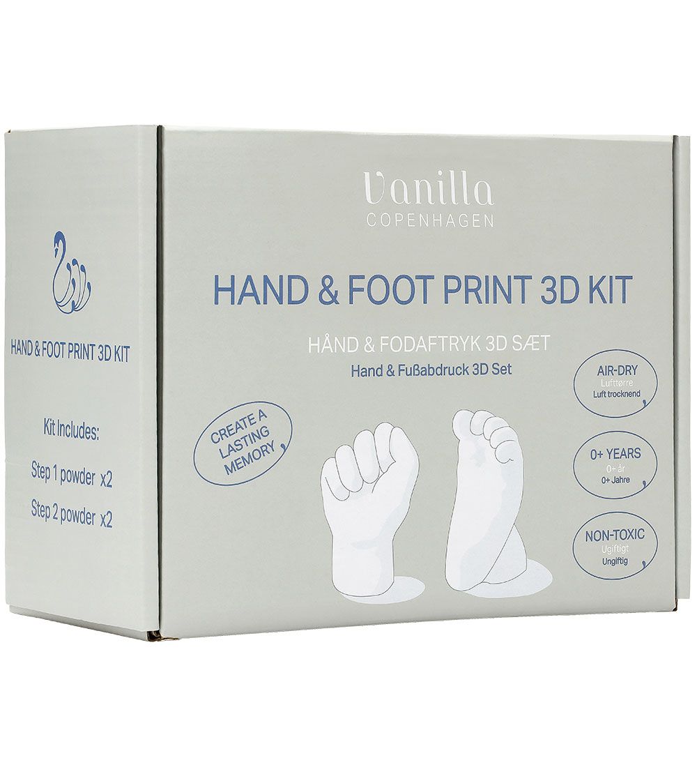 Vanilla Copenhagen Hand and Footprint 3D Set